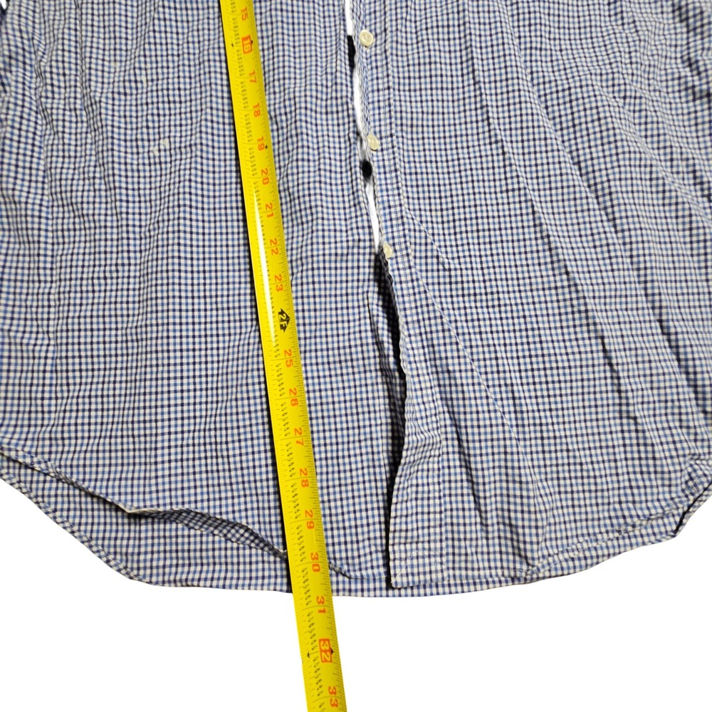 Ralph Lauren Classic Fit Gingham Long Sleeve Button Down Shirt Mens XL Old Money - Picture 5 of 7
